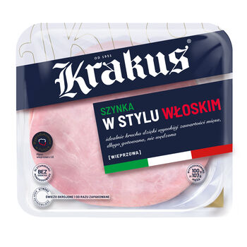 Krakus Szynka W Stylu Włoskim 140G 