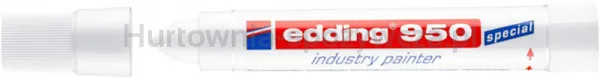 Edding Marker przemysłowy w paście e-950 10mm, biały 