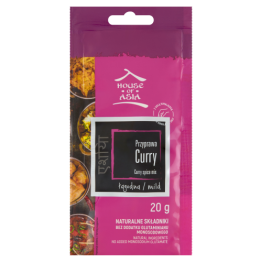House Of Asia Przyprawa Curry Łagodna 20 G