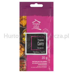 House Of Asia Przyprawa Curry Łagodne 20G