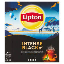 Lipton Herbata Intense Black Czarna (92 Torebki)