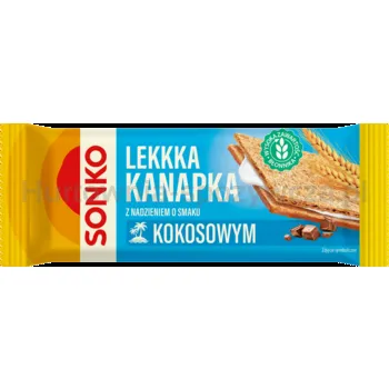 SONKO Lekkka kanapka z nadzieniem o smaku kokosowym 30g