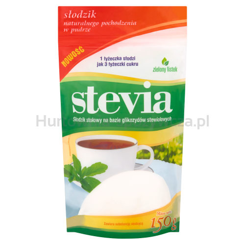 Zielony Listek Stevia 150 G Doypack