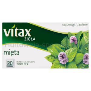 Vitax Herbata Zioła Mięta 20 Torebek X 1,5G