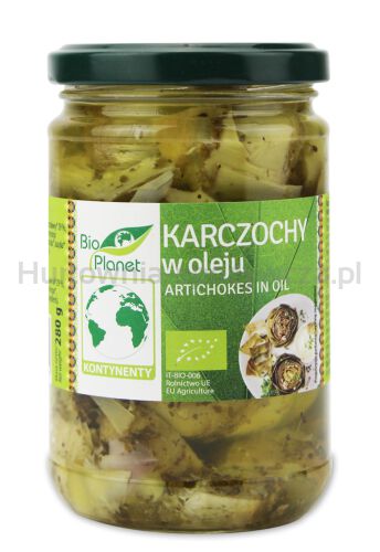 Karczochy W Oleju Bio 280 G - Bio Planet [BIO]