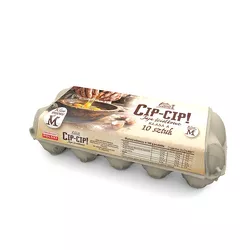 Cip-cip! Jaja ściółkowe M 10 szt.