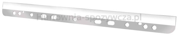 Q-Connect Listwa samoprzylepna poliester, A4, 295mm, 50szt., transparentna 
