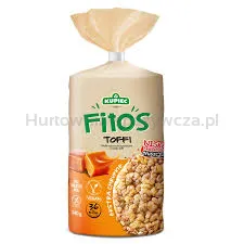 Kupiec Wafle ryżowo-kukurydziane toffi 140g