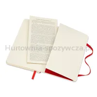 Notes MOLESKINE Classic P (9x14cm), w linie, miękka oprawa, 192 strony, czerwony - 5