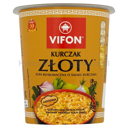 Vifon Zupa O Smaku Kurczaka Złoty 60 G Kubek