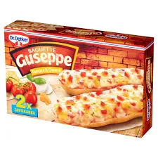 Dr.Oetker Guseppe Zapiekanka Baguette Tomato&Cheese 2 x 125 g