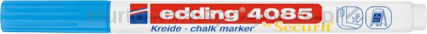 Edding Marker kredowy e-4085 1-2 mm, jasnoniebieski  - 2
