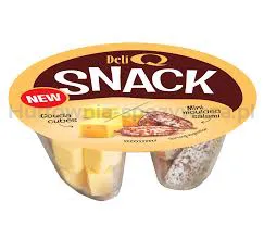 DeliQ Snack Gouda Kostki/ Mini Salami Pleśniowe 100G
