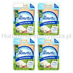 Hochland Almette Mini Puszysty SerekTwarogowy Śmietankowy 120 G