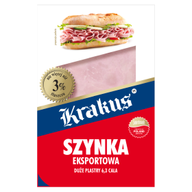 Krakus Szynka Eksportowa Plastry 120 G 