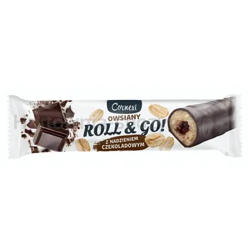 Owsiany Roll&Go czekolada 30g