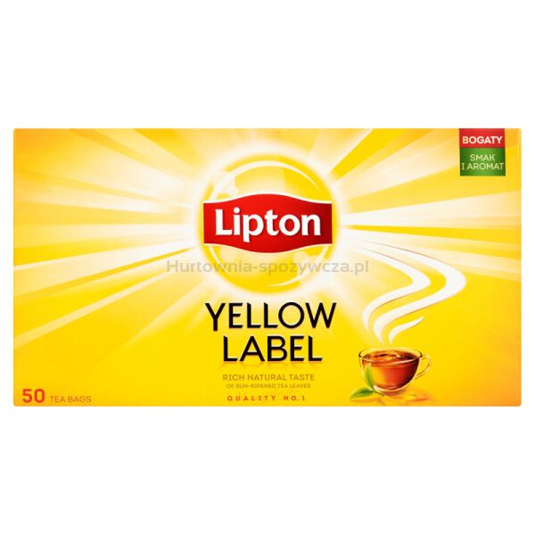 Lipton Herbata Yellow Label 50 torebek