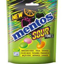 Mentos Sour Tones Bag 140G