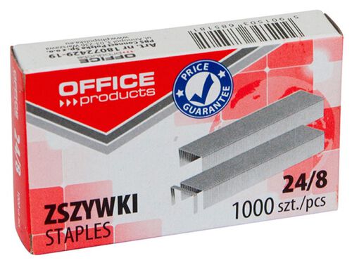 Office Products Zszywki  24/8, 1000szt. [BIURO]