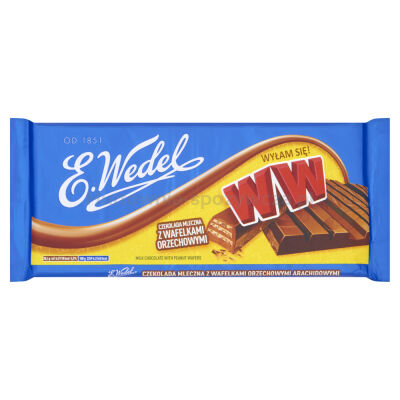 Wedel Czekolada Mleczna Z Wafelkami Orzechowymi Ww 245G