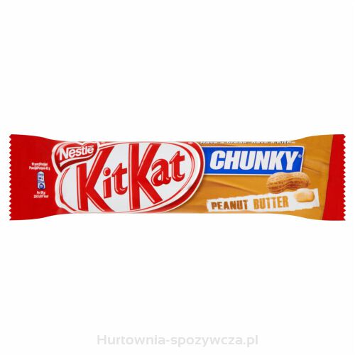 Kit Kat Chunky Peanut Butter Paluszek Waflowy W Mlecznej Czekoladzie 42G