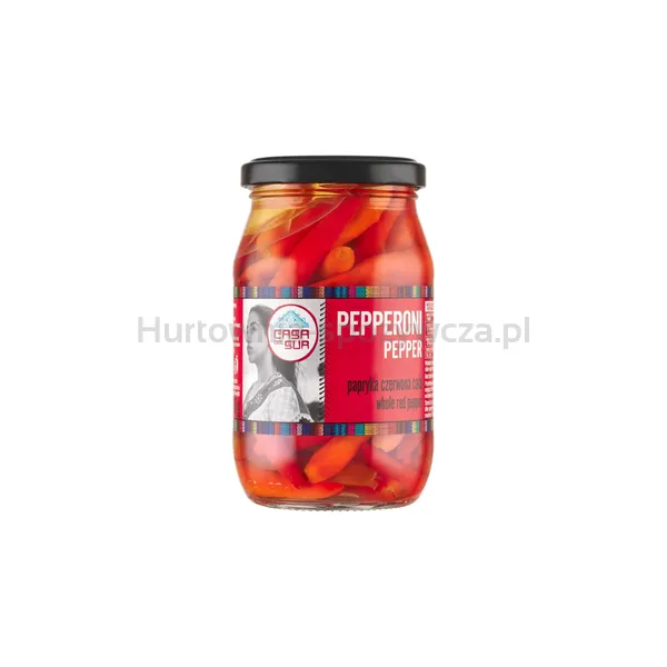 Casa del Sur papryka pepperoni czerwona cała 325g