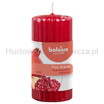 Świeca Bolsius Pieńkowa Zapachowa 120/58 True Scents Granat