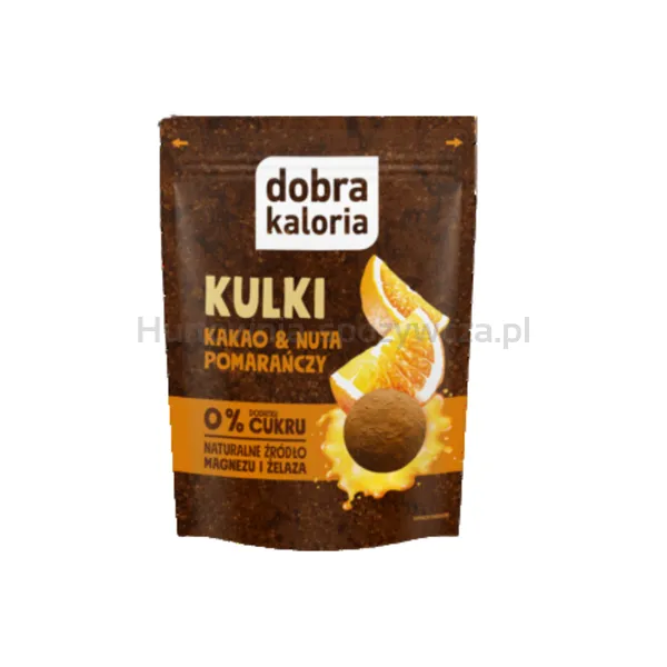 Dobra Kaloria Herbata Kulki kakao & nuta pomarańczy 65 g