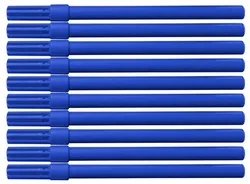Office Products Flamaster Biurowy 10Szt., Niebieski 