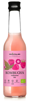 Kombucha Malinowa Bio 270 Ml - Delikatna [BIO]