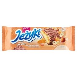 Jeżyki Orzech I Słony Karmel Ciastka W Czekoladzie Mlecznej 140G