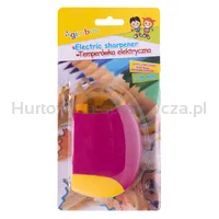 Temperówka elektryczna GIMBOO, pojedyncza, blister, mix kolorów - 3