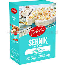 Delecta Sernik na zimno smak kokosowy 200g