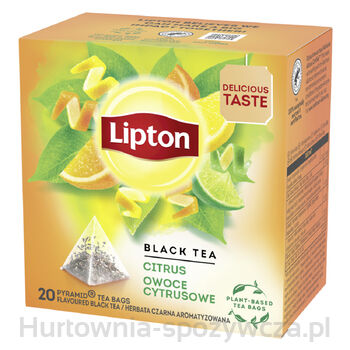 Lipton Piramidki Owoce Cytrusowe 20Tb