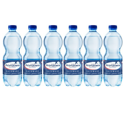 Woda Primavera Gazowana Pet 500 Ml x 6 szt.