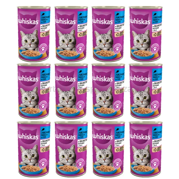 Whiskas W galaretce z tuńczykiem 400 g
