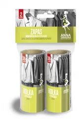 Zapas Wymiennych Rolek Czyszczących Anna Zaradna, 2 Szt., Biały