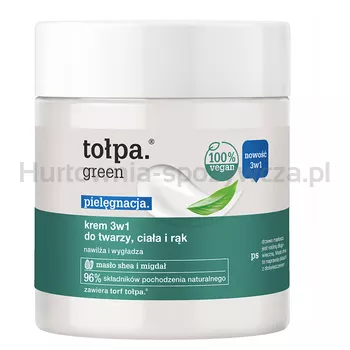 Tołpa green nawilżający krem do twarzy, ciała i rąk 250 ml