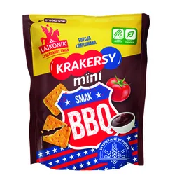 Lajkonik Mini Krakersy Bbq 100G