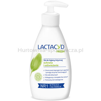 Lactacyd Fresh emulsja do higieny intymnej z pompką 200ml