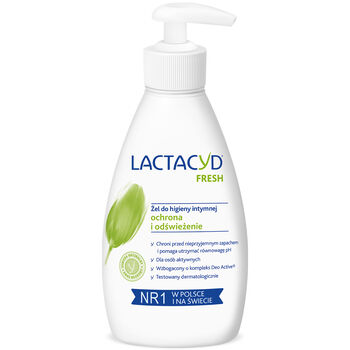 Lactacyd FRESH emulsja do higieny intymnej z pompką 200ml