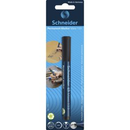 Schneider Marker permanentny Maxx 133, ścięty, 1-4mm, blister, czarny 