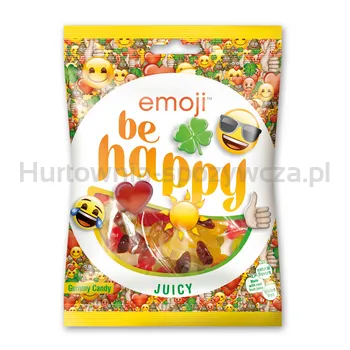 Emoji Juicy Gummy Żelki o smaku owocowym 175 g
