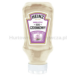 Heinz Sos Czosnkowy 220 Ml<br>(Data przydatności 07.08.2025)