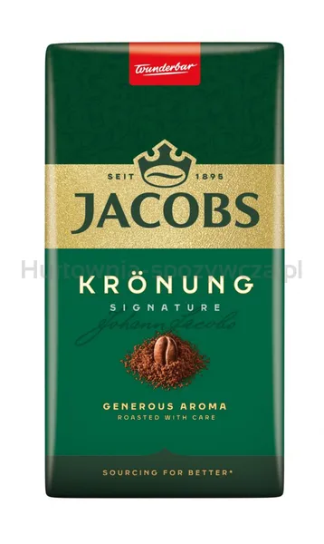 Kawa JACOBS KRONUNG, mielona, 500g