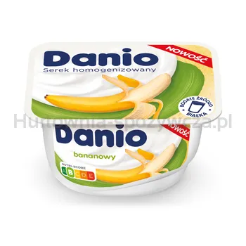 Danone Danio Serek Homogenizowany Bananowy 130 G