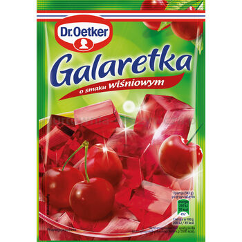 Dr.Oetker Galaretka Wiśniowa 72 G x 25 sztuk
