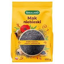 Bakalland Mak Niebieski 500G