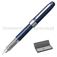 Pióro wieczne Platinum Plaisir Blue, F, niebieskie - 2