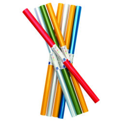 Gimboo Okładka na książki w rolce PP 40x180cm mix kolorów